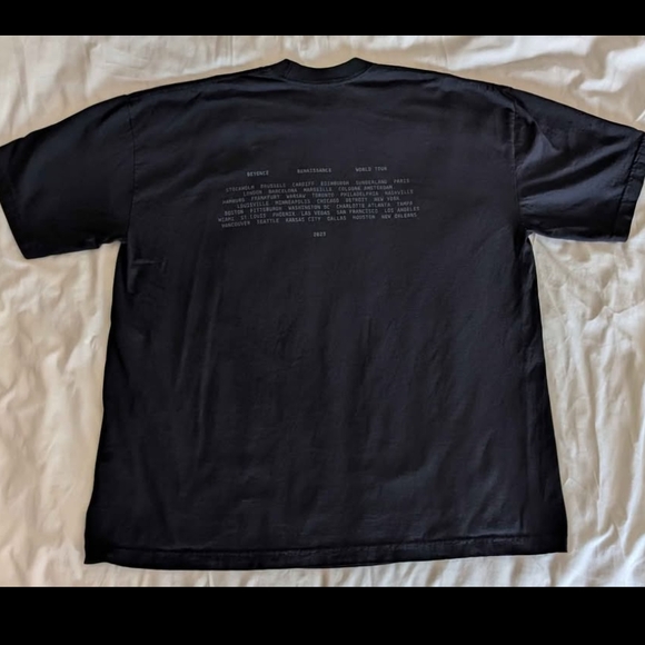 BRAND NEW Beyonce Renaissance Tour T-SHIRT 2023 XXL - Black - Picture 3 of 5